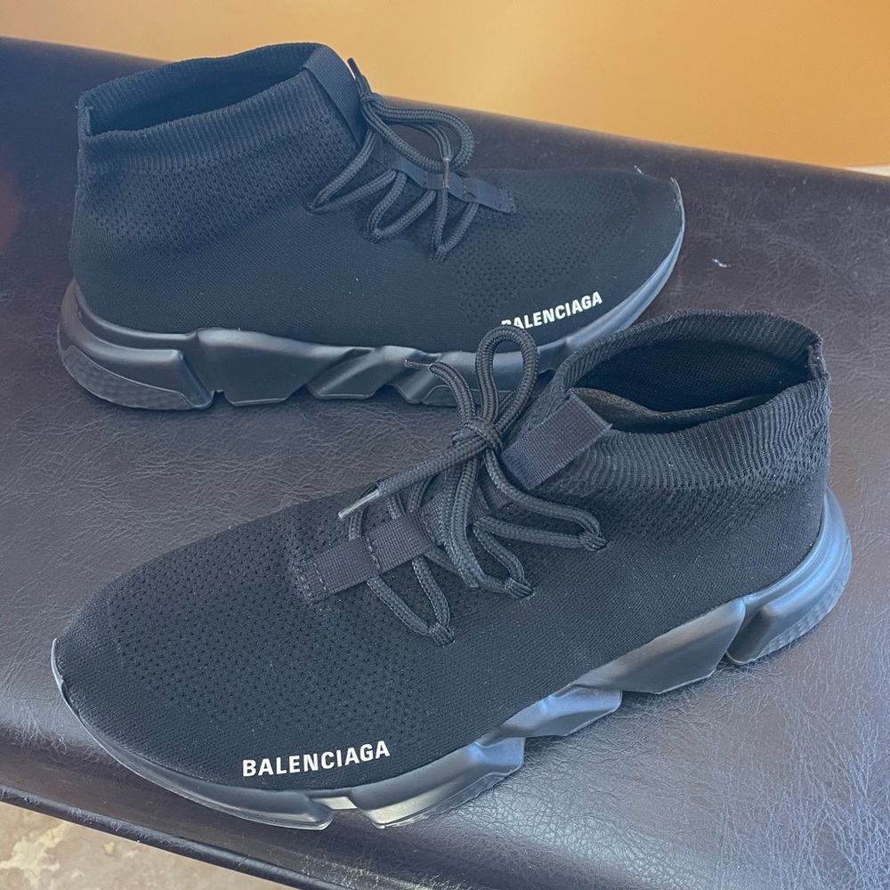 Balenciaga speed lace up sneakers